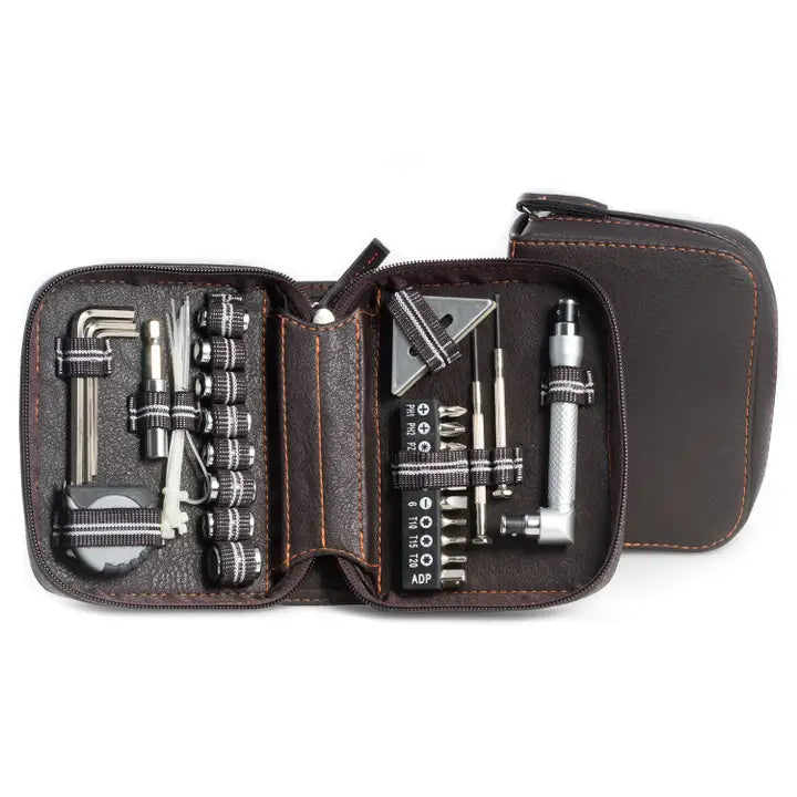 Gentlemen's Essential Tool Set (Brown Multi-Tool) | Bey-Berk