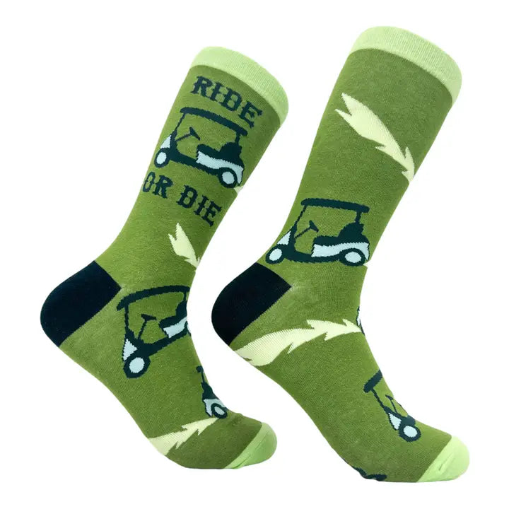 Men's Ride or Die Golf Socks