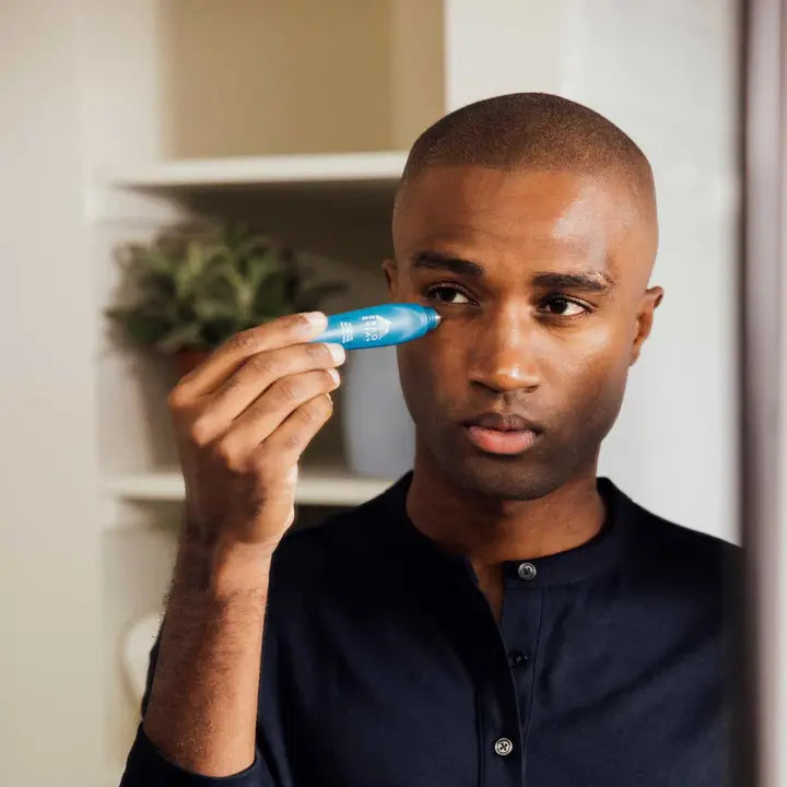 Wake Up Men's Eye Roller and Eye Depuffer | Oars + Alps