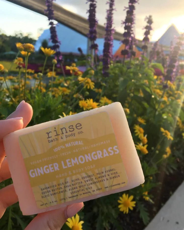 Ginger Lemongrass (Hand & Body Soap) | Rinse Bath & Body Co.