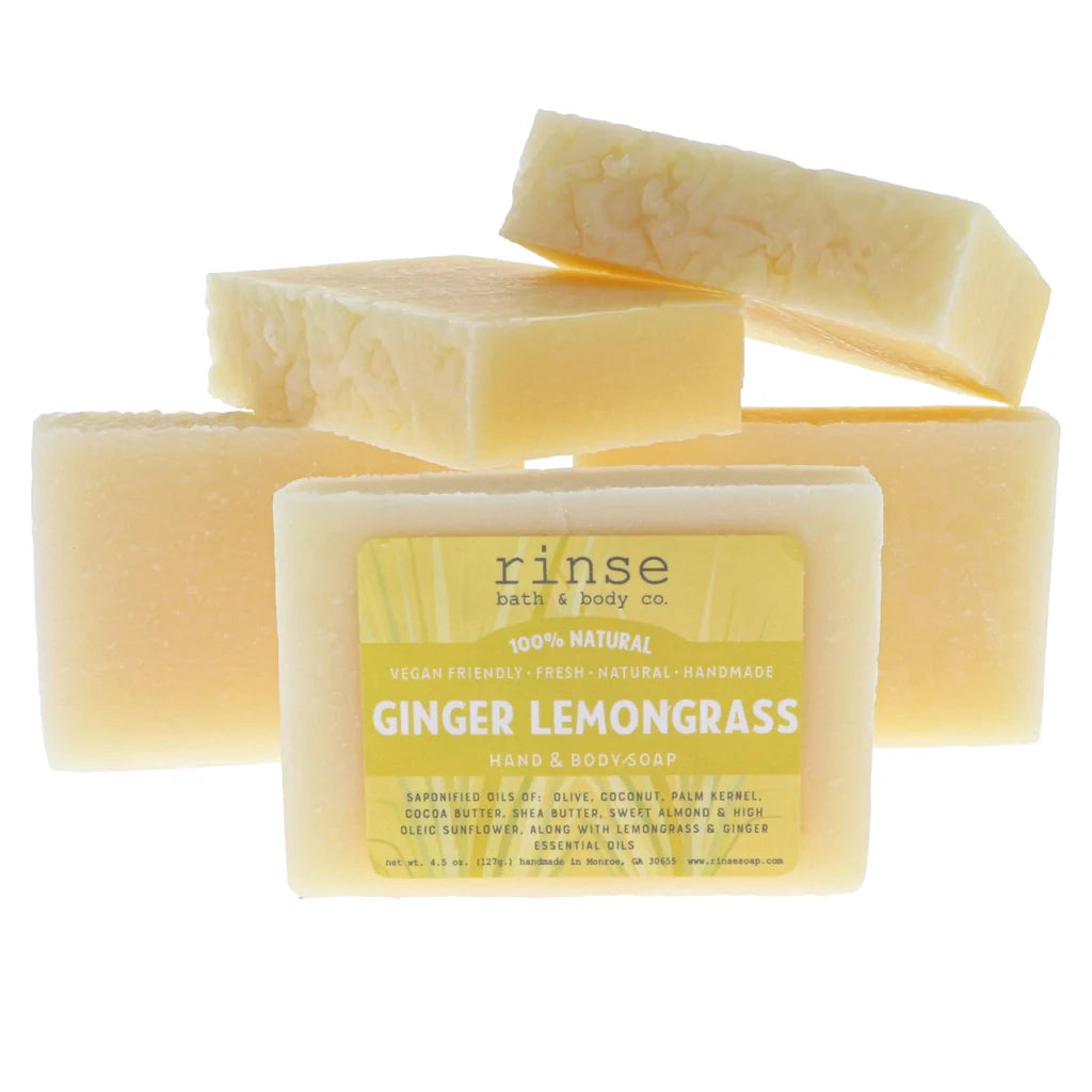 Ginger Lemongrass (Hand & Body Soap) | Rinse Bath & Body Co.