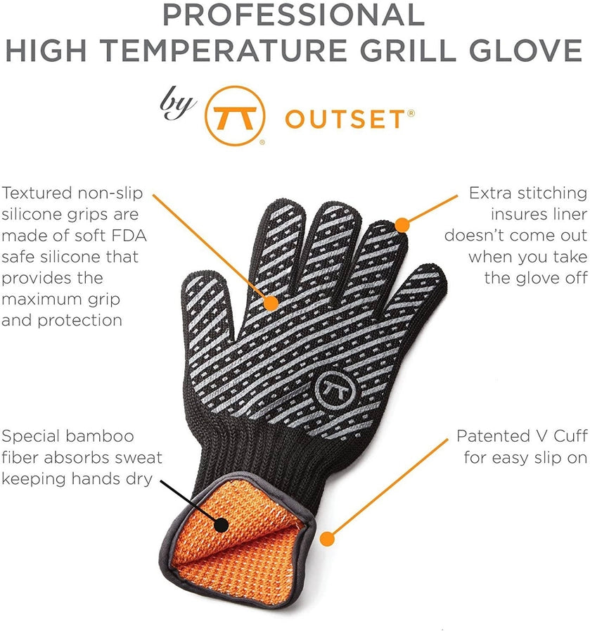 Outset High Temperature Heat Deluxe Grill and BBQ ( Large/X-Large)