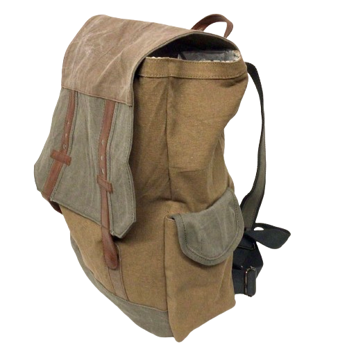 Sebastian Recycled Canvas Backpack by Mona B