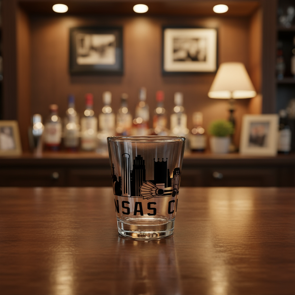 Kansas City Skyline Shot Glass