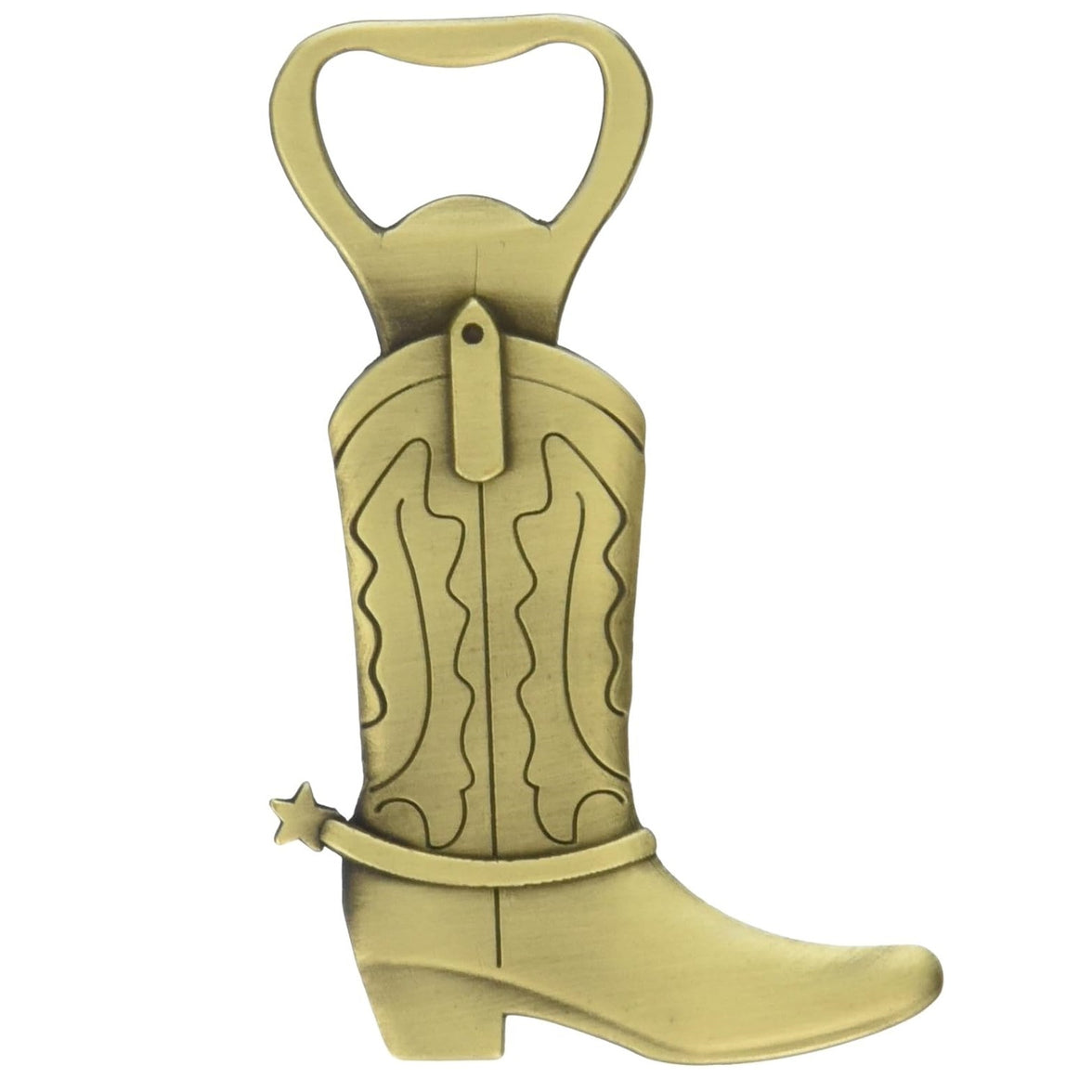 Just Hitched Cowboy Boot Bottle Opener
