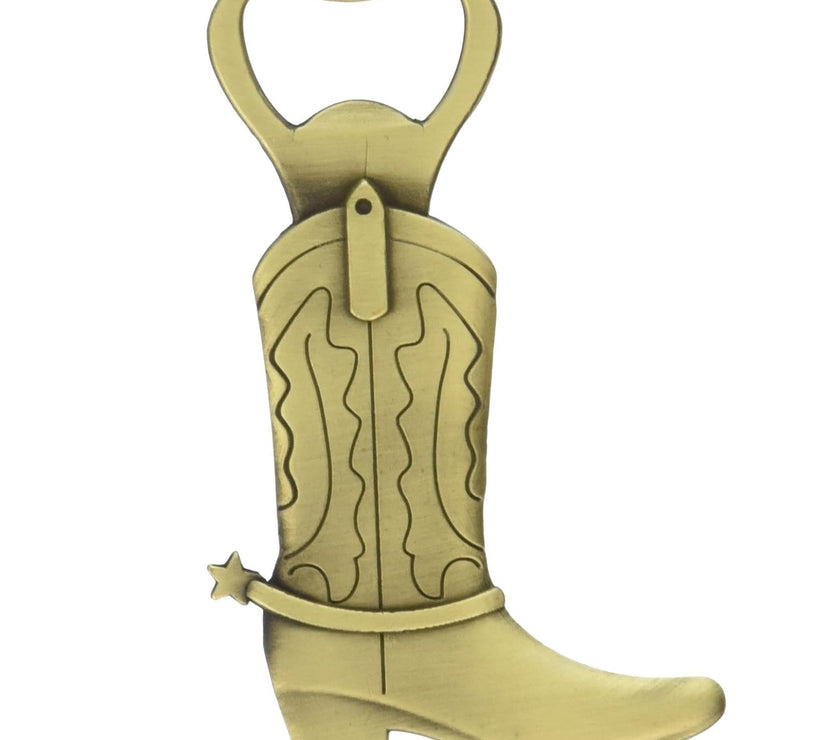 Just Hitched Cowboy Boot Bottle Opener
