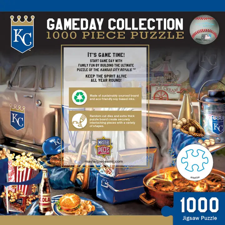 Kansas City Royals Gameday 1000 Puzzle Pieces