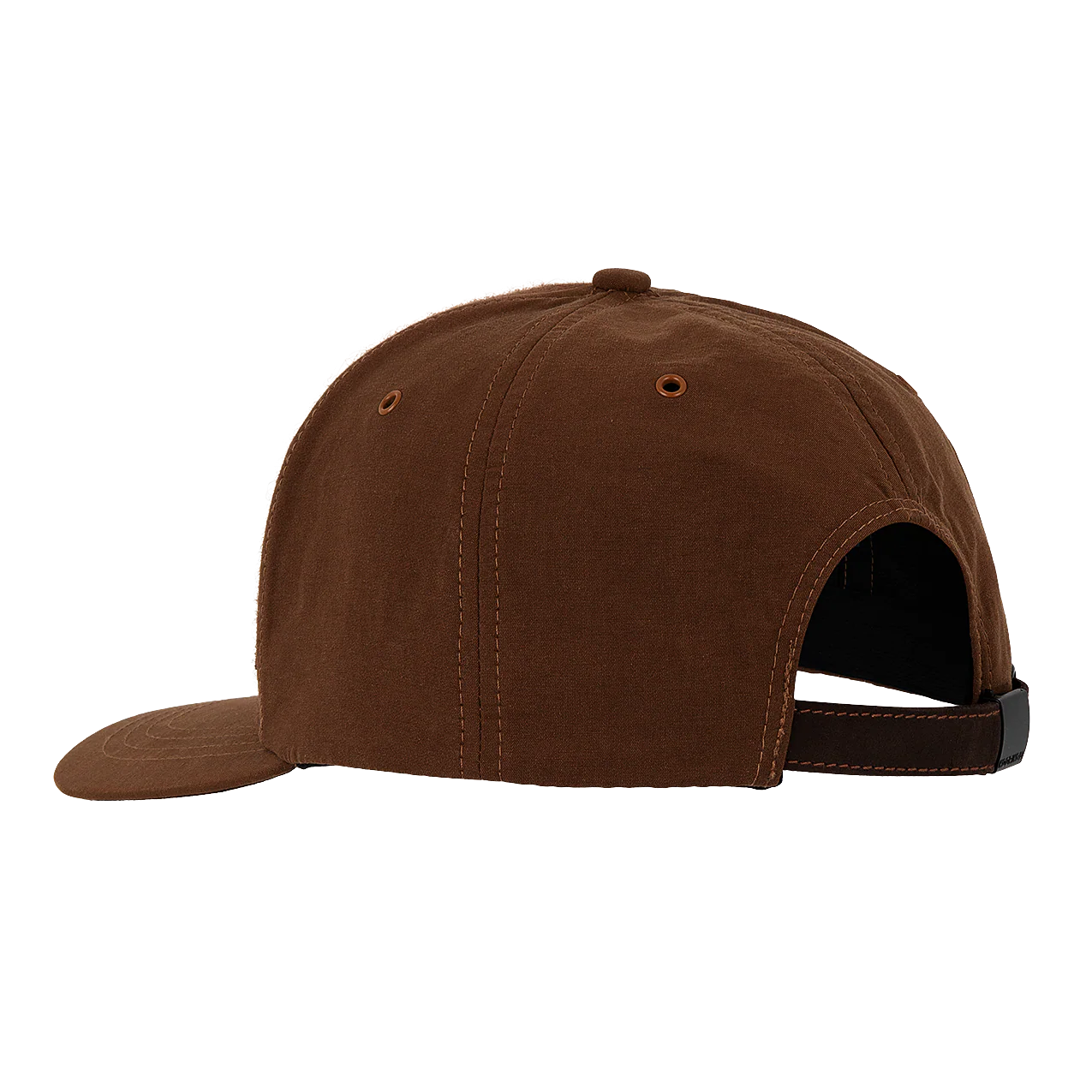 The back of a men's ball cap by Kooringal in color rust.