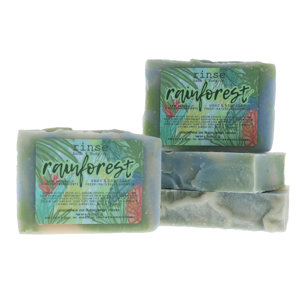 Rainforest (Hand & Body Soap) | Rinse Bath & Body Co.