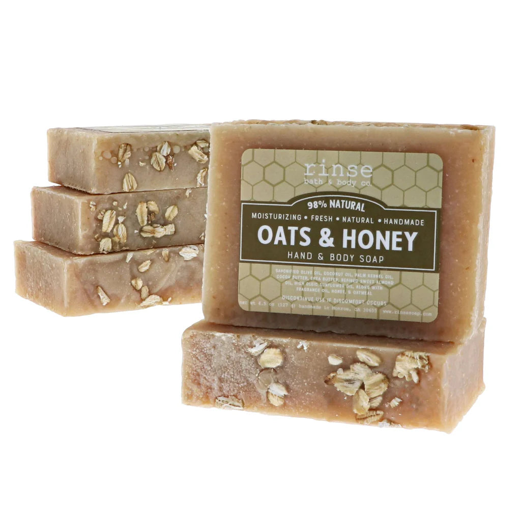 Oats & Honey (Bar & Hand Soap) | Rinse Bath & Body Co.