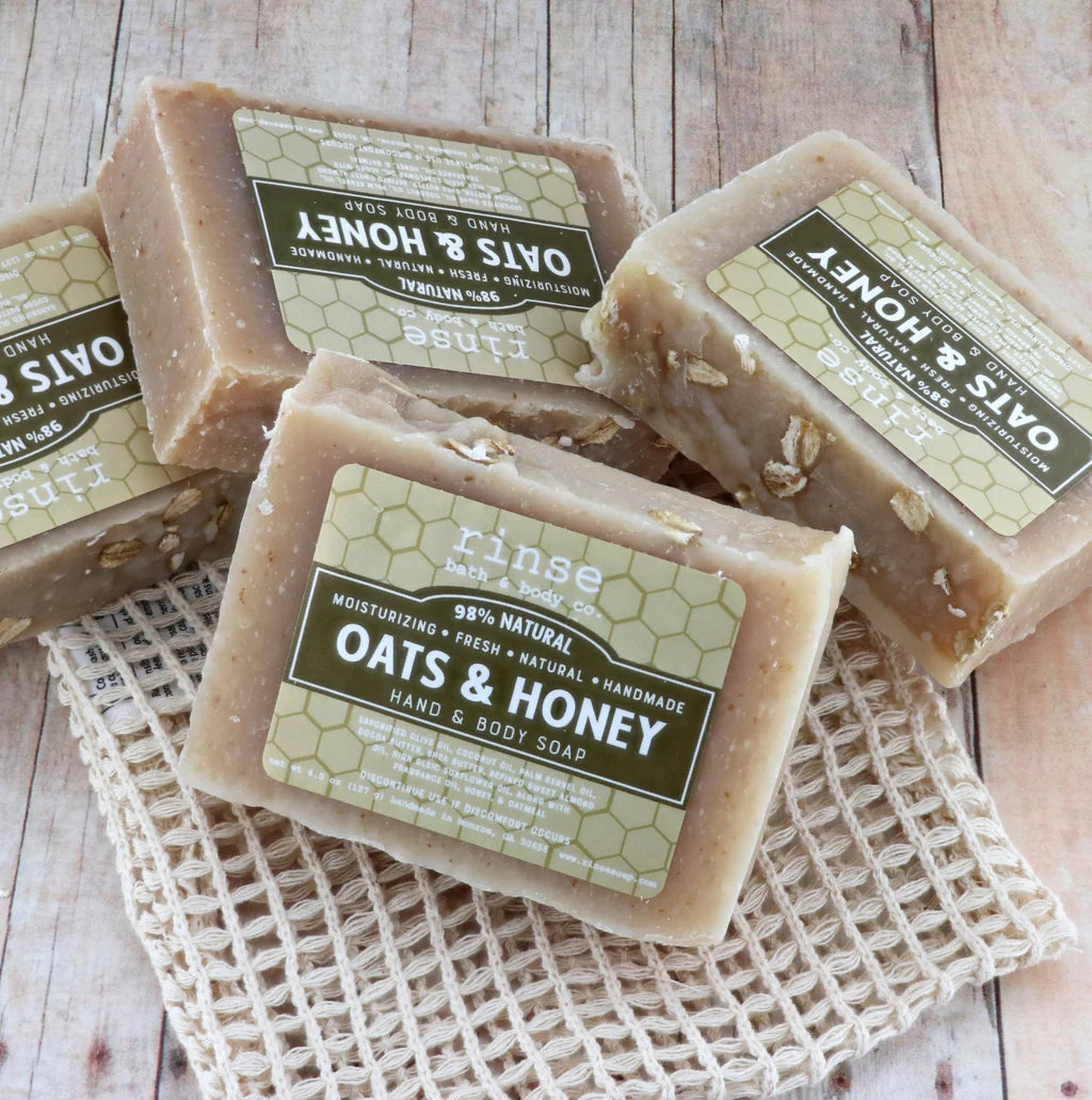 Oats & Honey (Bar & Hand Soap) | Rinse Bath & Body Co.