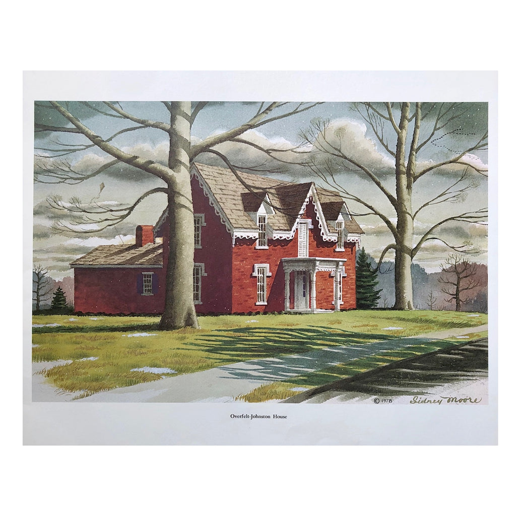 Overfelt-Johnson House Print - Sidney Moore