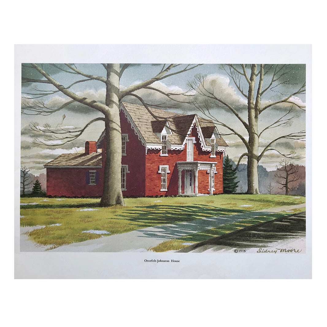 Overfelt-Johnson House Print - Sidney Moore