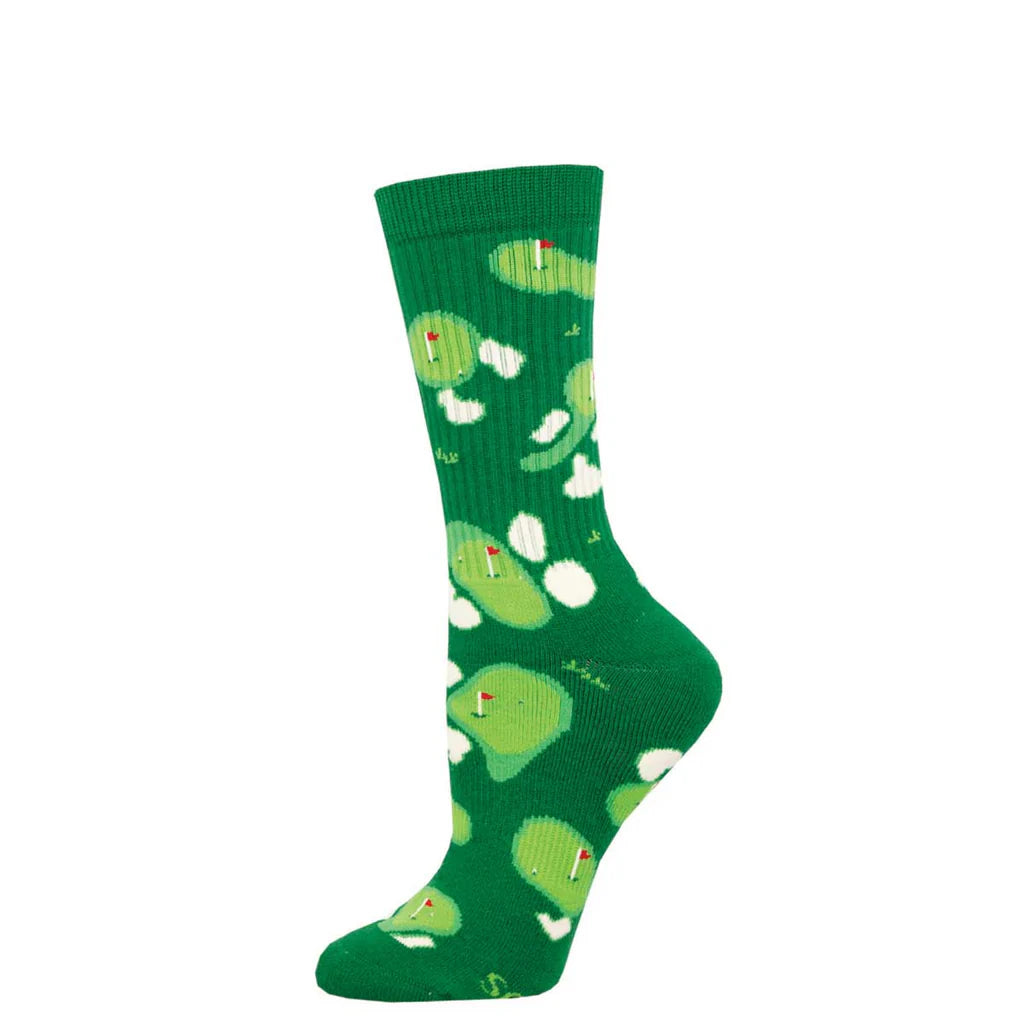 Par Of the Course | Green L/XL (10-13) socks