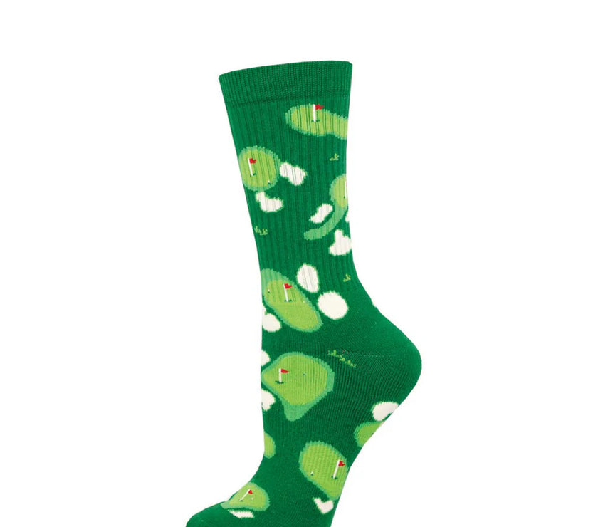 Par Of the Course | Green L/XL (10-13) socks