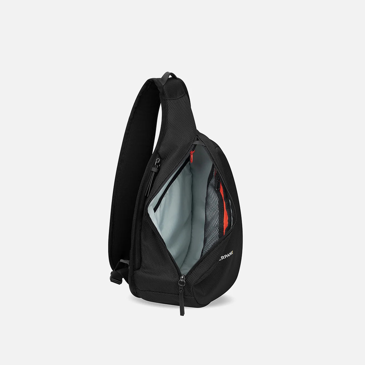 Carbon Black RFID Travel Sling Bag | Sherpani: