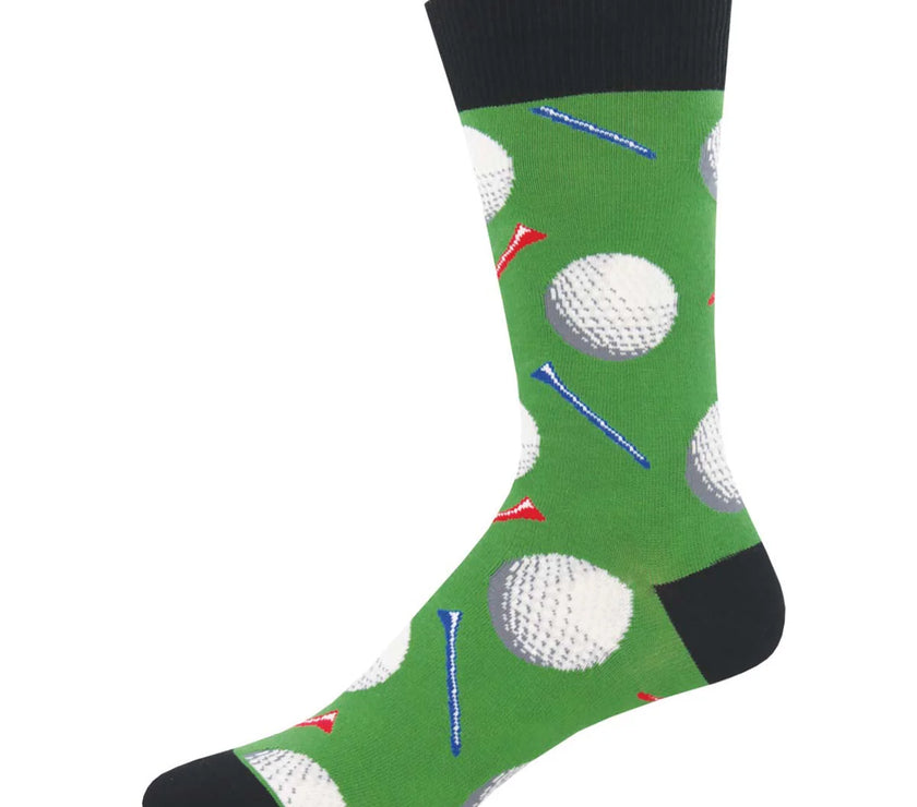 Tee It Up | Green L/XL (10-13)  Socks