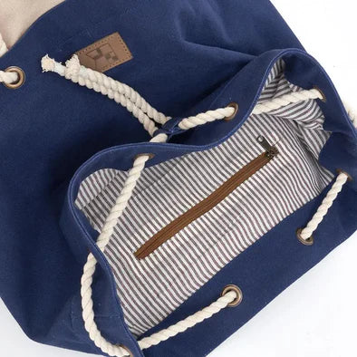 Canvas Drawstring Backpack