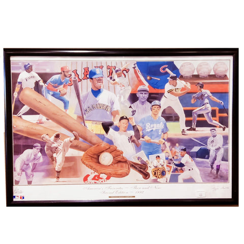 Framed America's Favorites Baseball Print