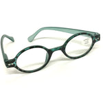 Gabriel + Simone Remi Black/Green Reading Glasses