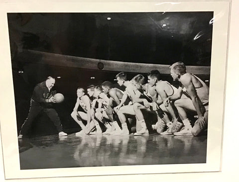 Vintage Photograph - Phog Allen and Basketball Team