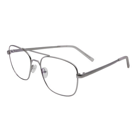 Gabriel + Simone Reading Glasses - Screen light Blockers - Viper Silver