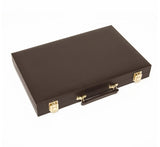Brouk & Co. Backgammon Board - Chocolate Brown
