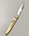 Couperier Coursolle Brass 80mm Single Blade Pocket Knife