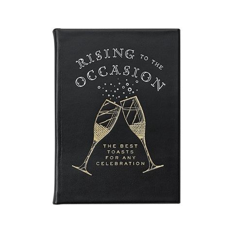 Rising To The Occasion Leather Bound Book