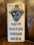 Barrel Stave Quote Bottle Opener