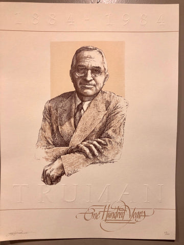 Harry S Truman Limited Edition Print