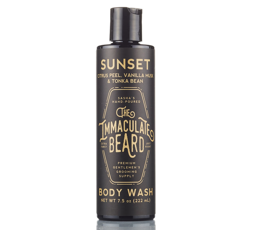 The Immaculate Beard Sunset Body Wash