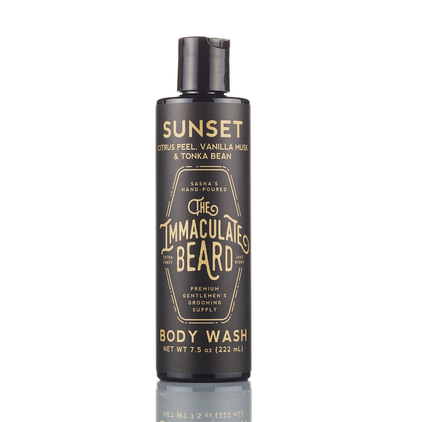 The Immaculate Beard Sunset Body Wash