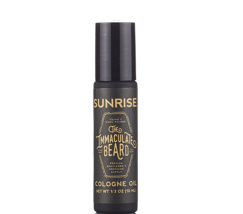 The Immaculate Beard Sunrise Roll-on Cologne Oil