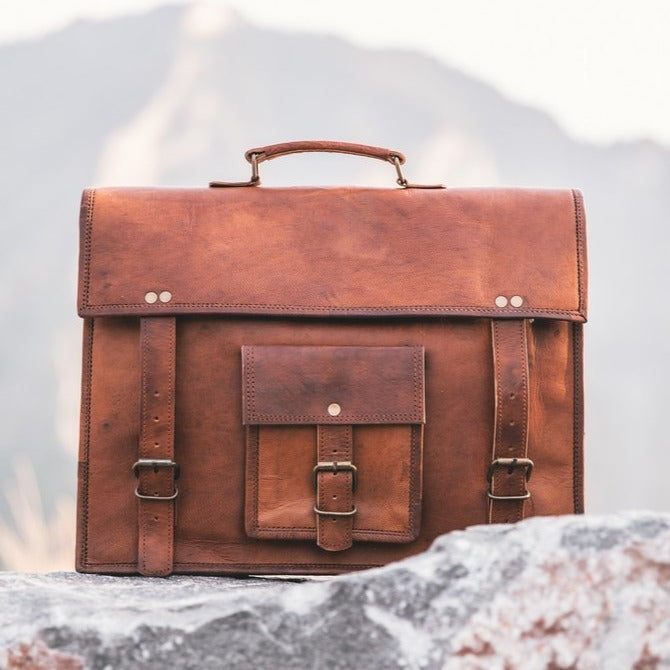 Kodiak Leather Satchel