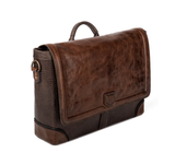 Theodore Leather Messenger Bag