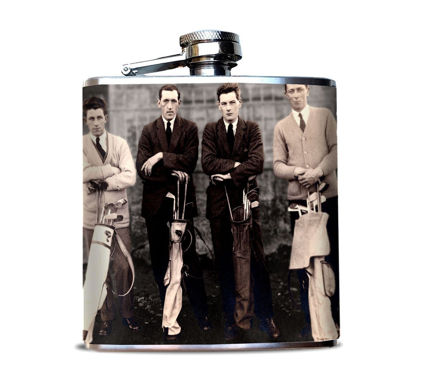 OSO & Bean Stainless Flask w/ Assorted Images