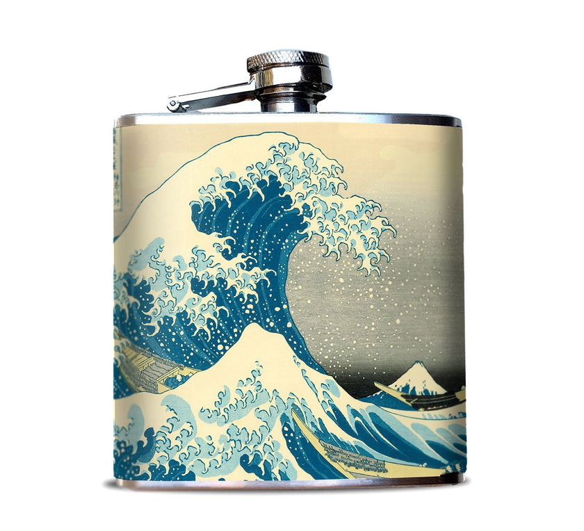 OSO & Bean Stainless Flask w/ Assorted Images