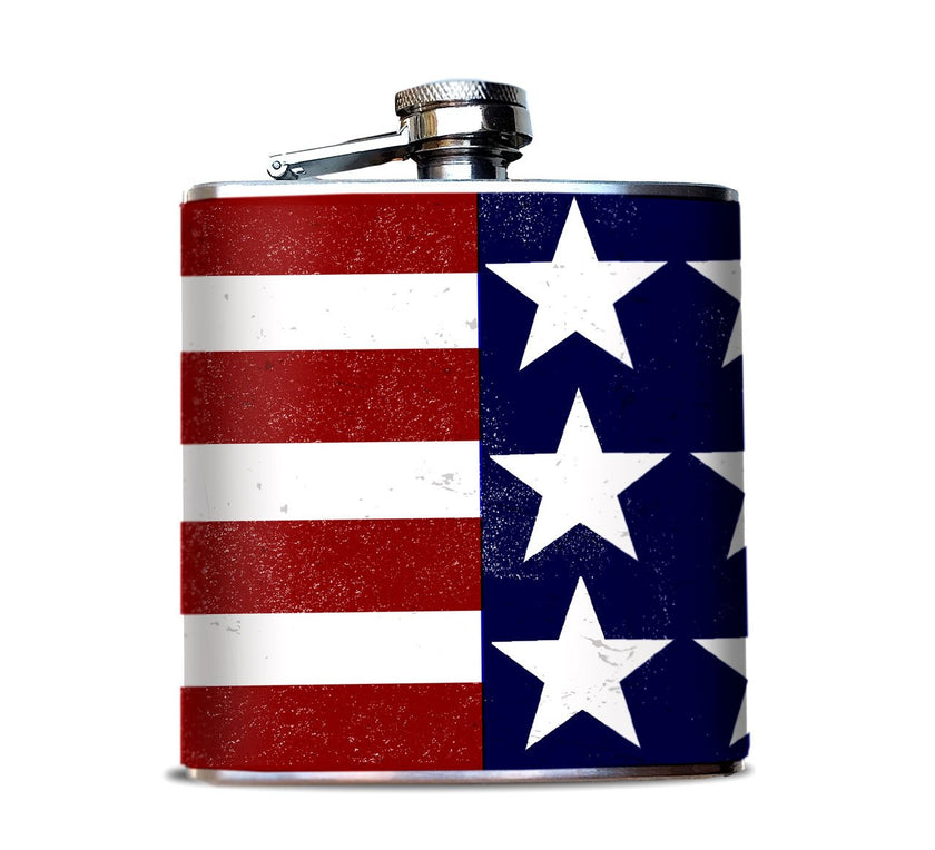 OSO & Bean Stainless Flask w/ Assorted Images