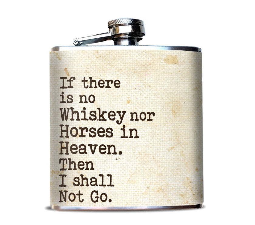 OSO & Bean Stainless Flask w/ Assorted Images