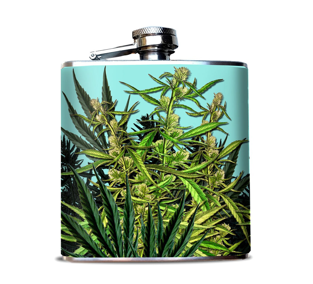 OSO & Bean Stainless Flask w/ Assorted Images