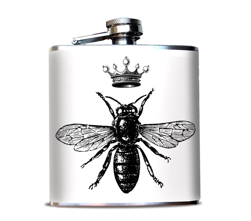 OSO & Bean Stainless Flask w/ Assorted Images