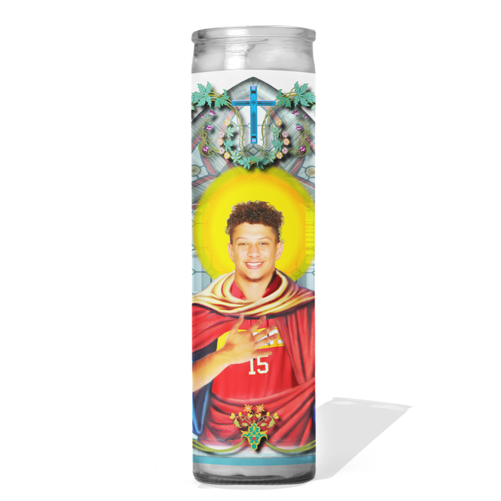 Patrick Mahomes Prayer Candle