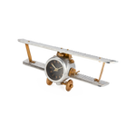 Biplane Table Clock