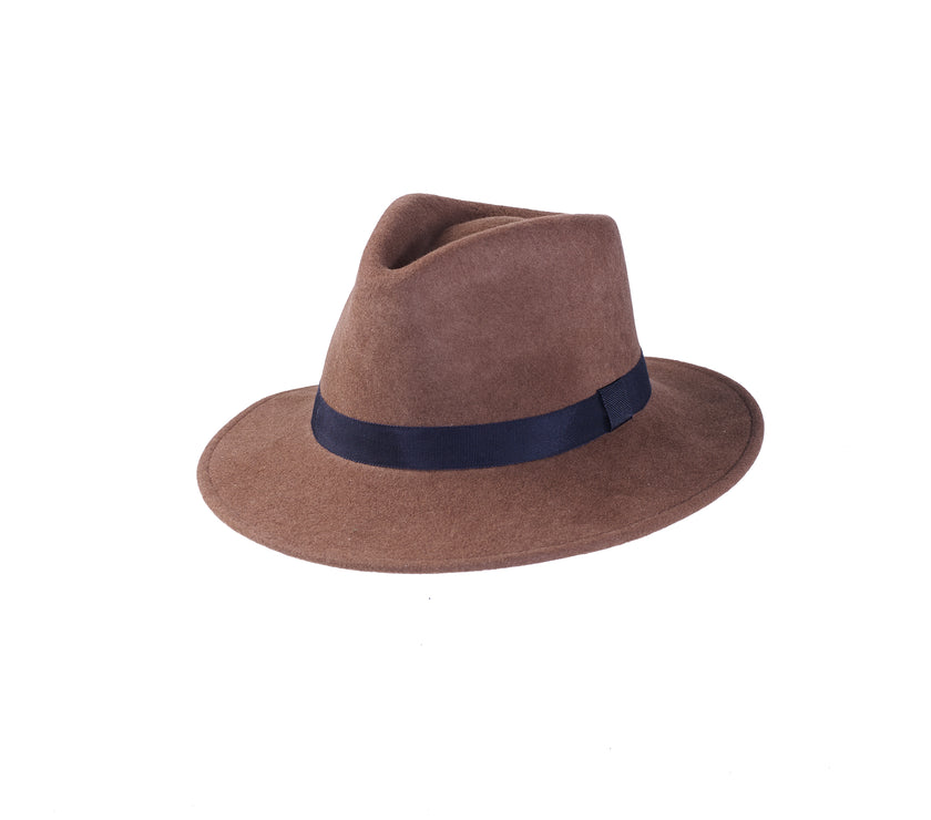 Felt Fedora - Brown