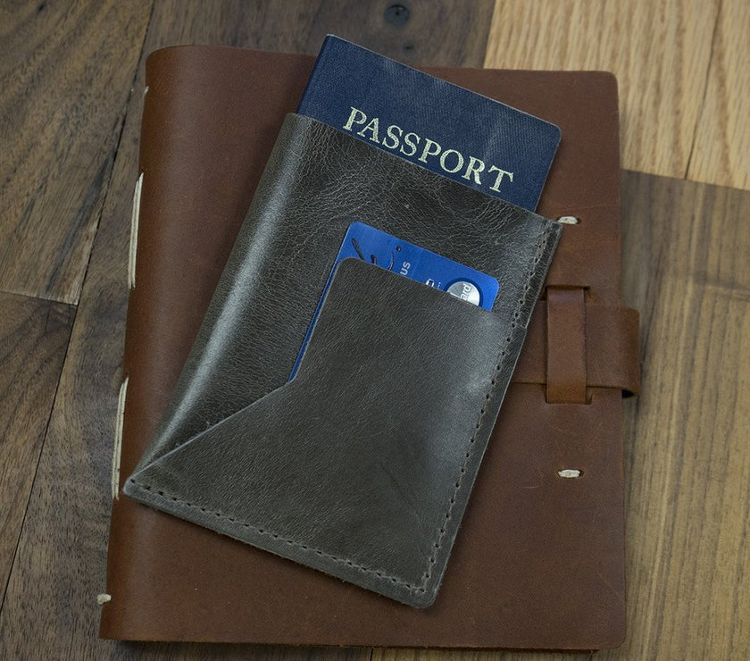 Leather Passport Sleeve