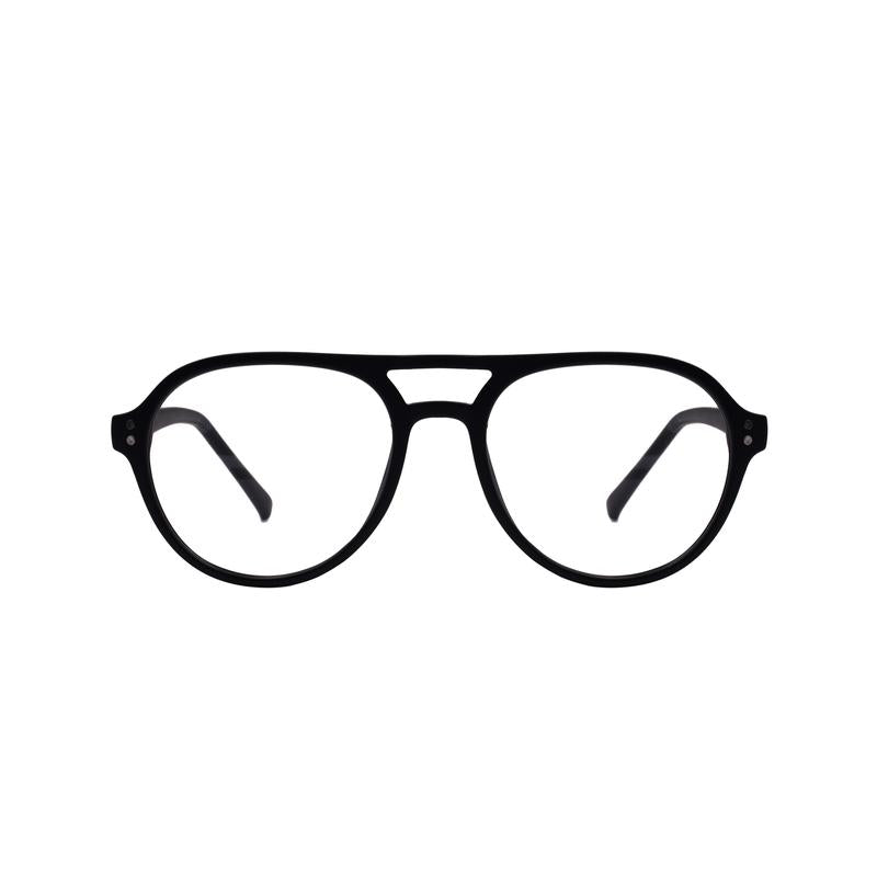 Gabriel + Simone Saul Black Blue-Light Glasses