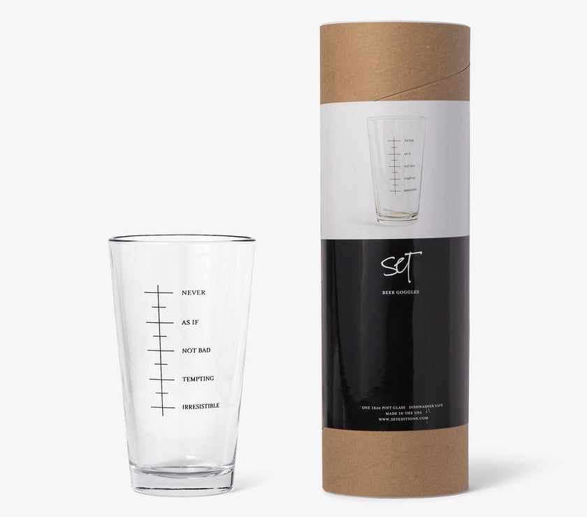 Beer Goggles Pint Glass