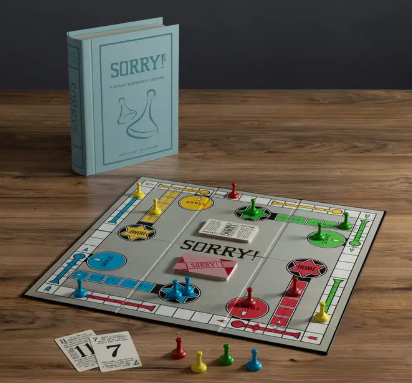 WS Game Company Sorry! Vintage Bookshelf Edition