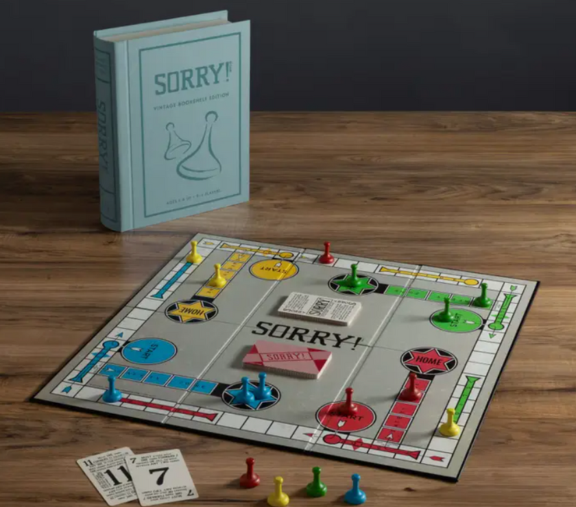 WS Game Company Sorry! Vintage Bookshelf Edition